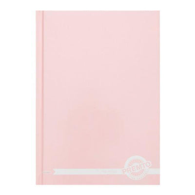 Premto Pastel A5 Hardcover Notebook - 160 Pages - Pink Sherbet