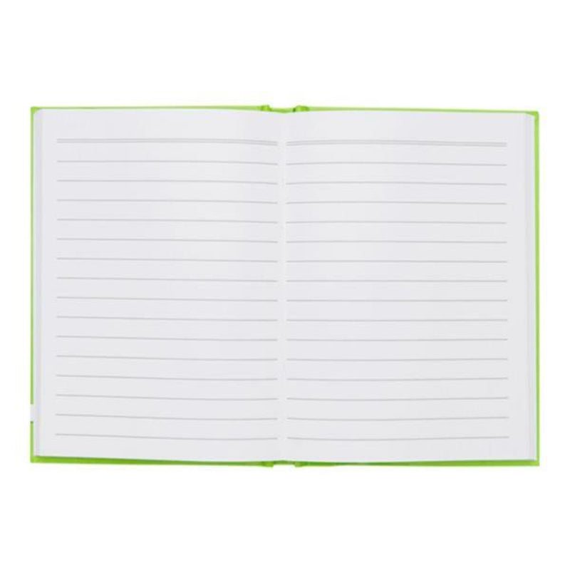 Premto A6 Hardcover Notebook - 160 Pages - Caterpillar Green