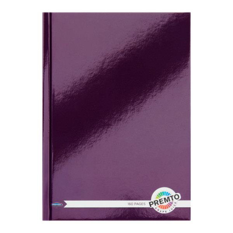Premto A5 Hardcover Notebook - 160 Pages - Pack of 5