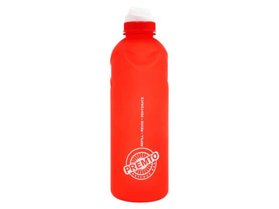 Premto 750ml Stealth Soft Touch Bottle - Ketchup Red