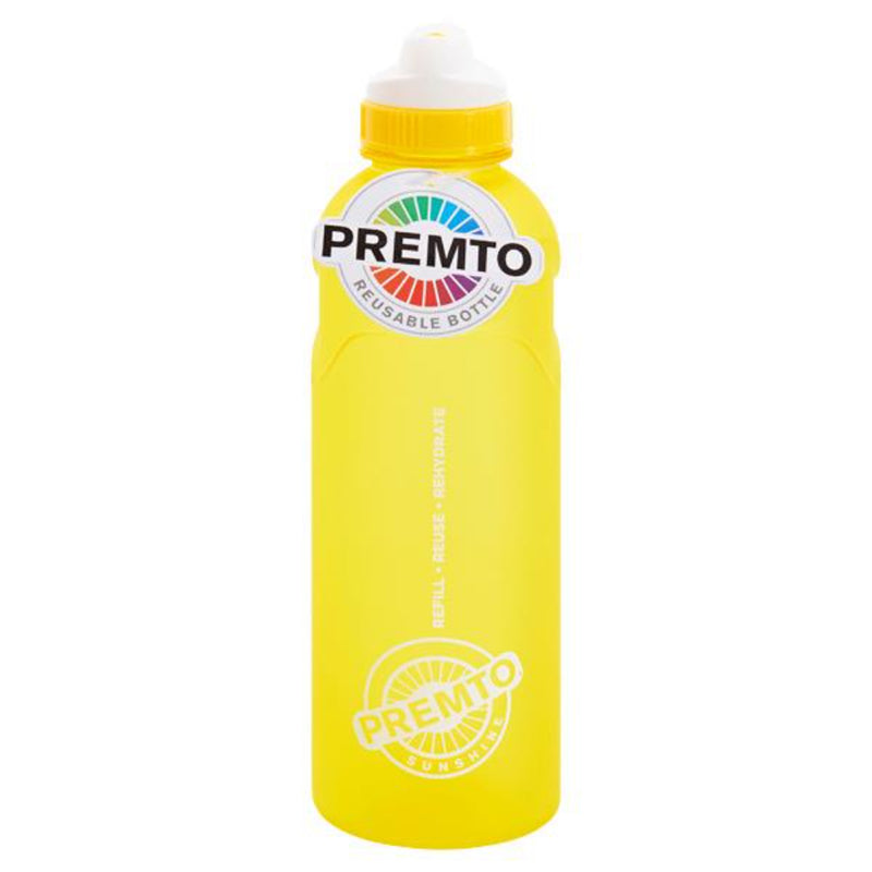 Premto 500ml Stealth Soft Touch Bottle - Sunshine Yellow