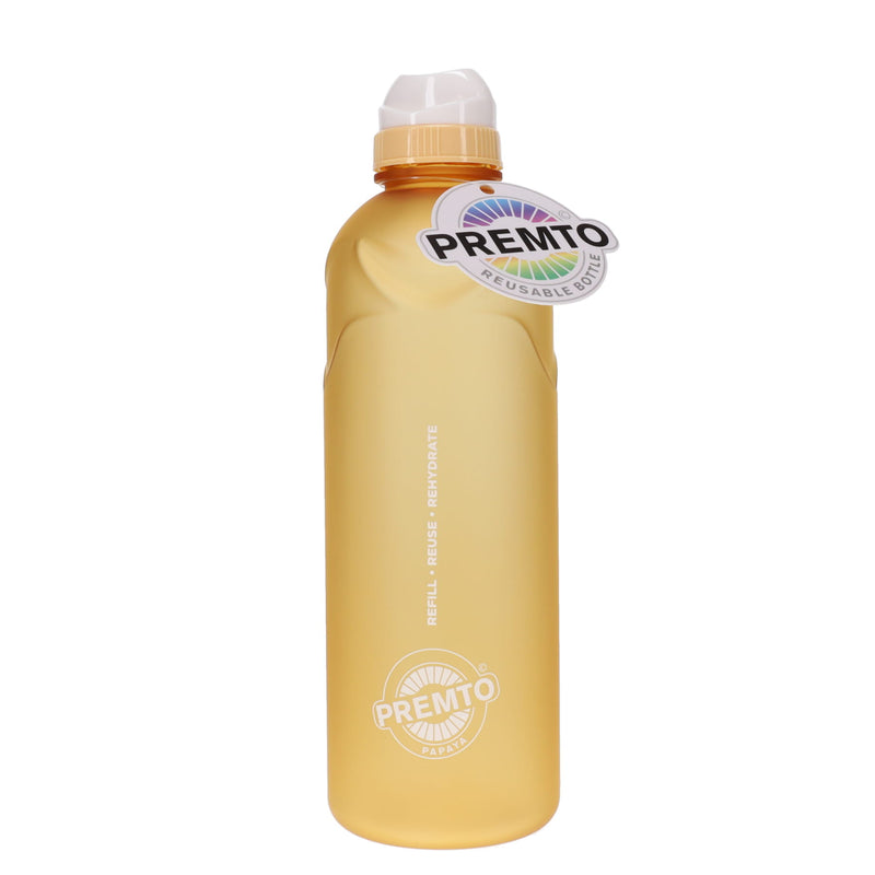 Premto 750ml Stealth Soft Touch Bottle - Pastel - Papaya