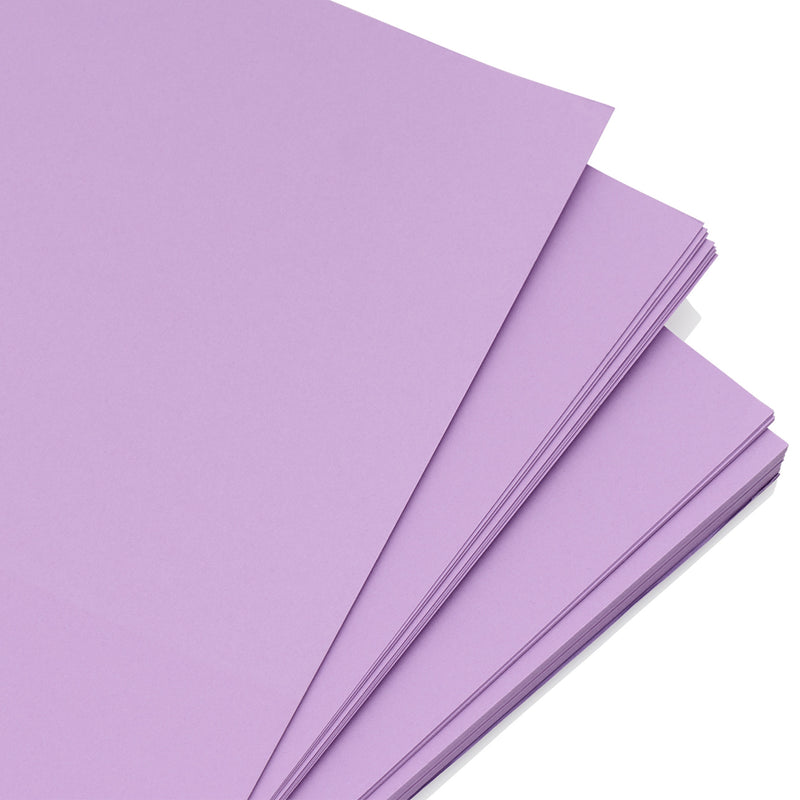 Premier Activity A4 Card- 160 gsm - Taro Lilac - 50 Sheets