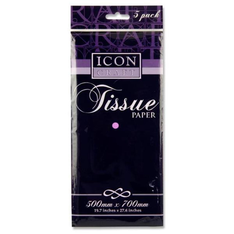 Icon Tissue Paper - 500mm x 700mm - Lilac - Pack of 5