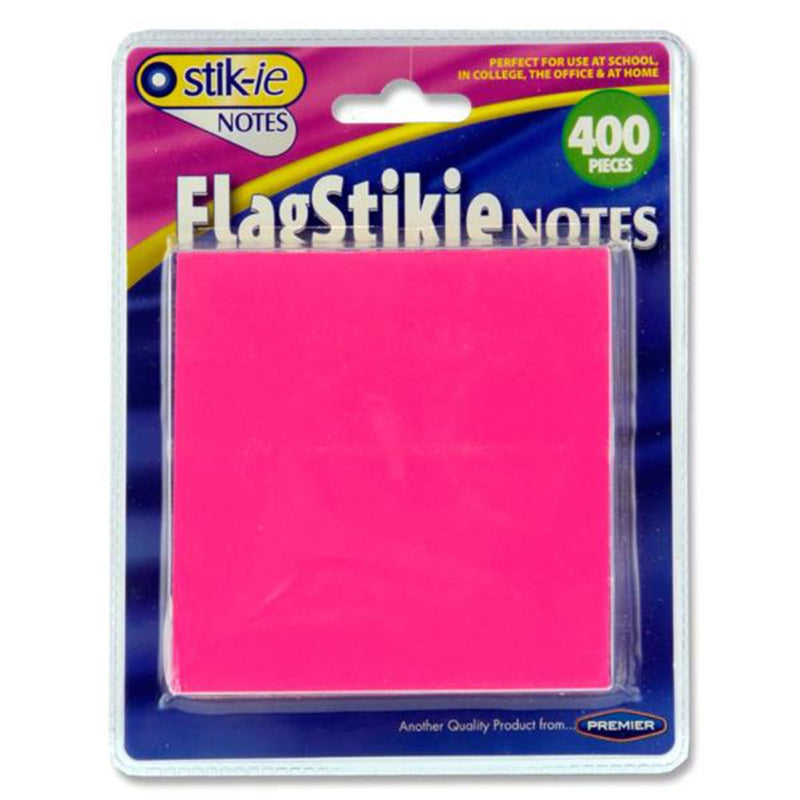 Stik-ie 400 Sheets FlagStikie Notes - 5 Colour Rainbow