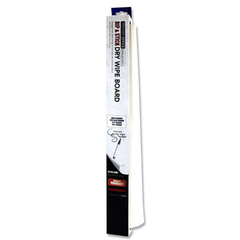 Premier Office Rip & Stick Dry Wipe Board Roll - 50x73cm - 10 Sheets