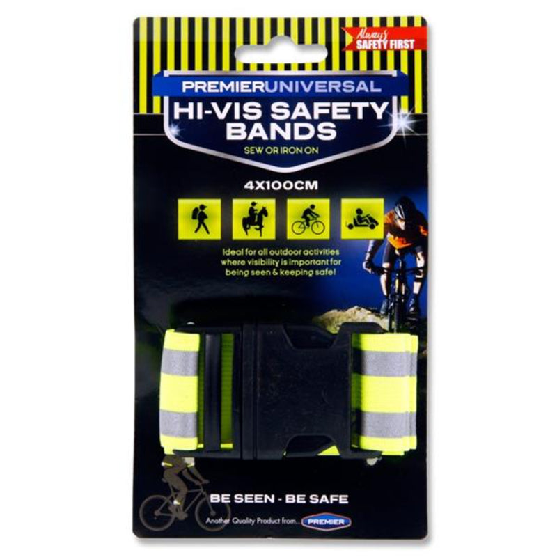 Premier Universal Hi-Vis Reflective Safety Band - 1m x 4cm