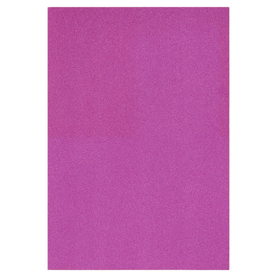 Premier Activity A4 Glitter Card - 250 gsm - Pink - 10 Sheets