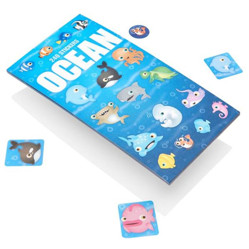 Emotionery Mini Sticker Book - Ocean Animals - 240 Stickers