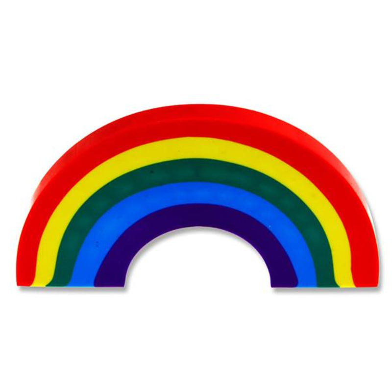 Emotionery Rainbow Plush Jumbo Eraser - Rainbow Shape