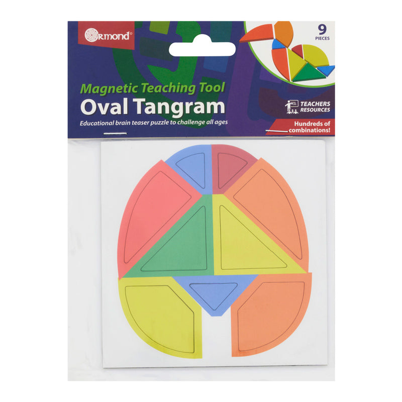 Ormond Magnetic Teaching Tool - Oval Tangram