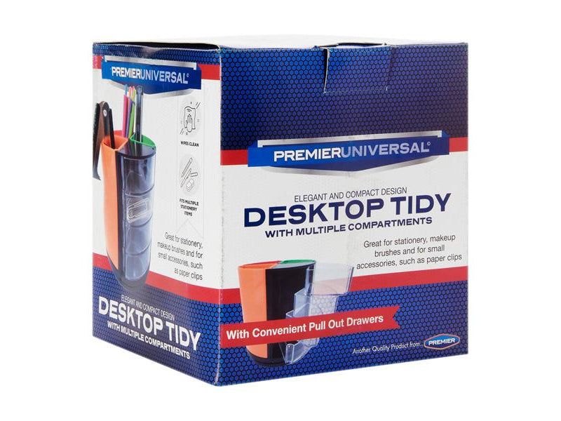 Premier Universal Desktop Tidy with Multiple Compartments