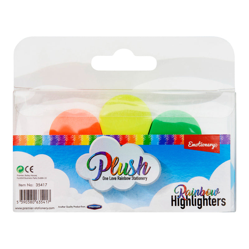 Emotionery Plush Rainbow Highlighers