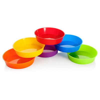 Clever Kidz Sorting Bowls - Round - Pack of 6