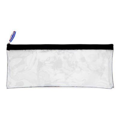 Student Solutions Transparent Pencil Case 330x125mm - Black