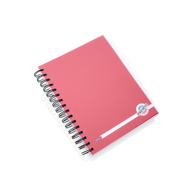 Premto A5 5 Subject Project Book - 250 Pages - Ketchup Red
