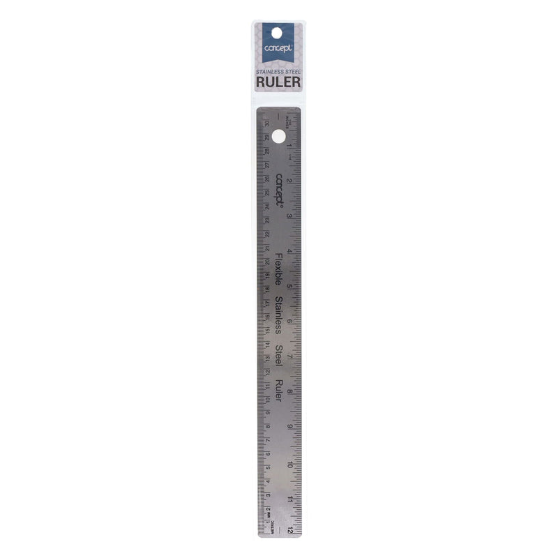 Premier 12 Flexible Stainless Steel Ruler