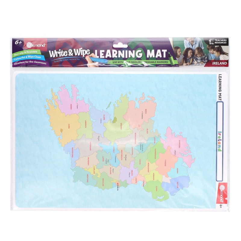 Ormond Learning Mat - Ireland Map