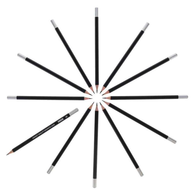 Icon Graphite Pencils - 2B - Box of 12