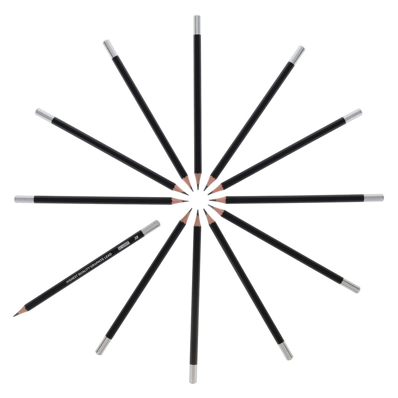 Icon Graphite Pencils - 3B - Box of 12