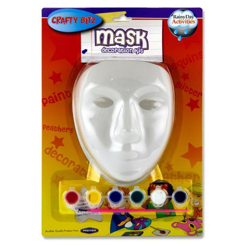 Crafty Bitz Mask Decoration Kit - 8 Pieces