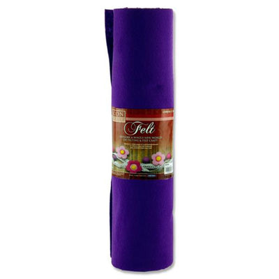 icon-felt-roll-5m-x-45cm-purple|Stationery Superstore UK