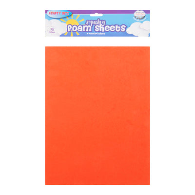 crafty-bitz-a4-foam-sheets-pack-of-20|Stationery Superstore UK