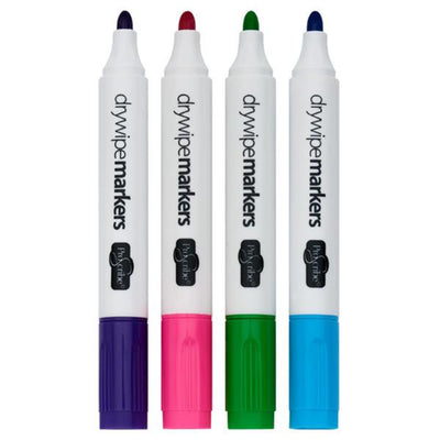 Pro:Scribe Dry Wipe Whiteboard Markers - Pack of 4