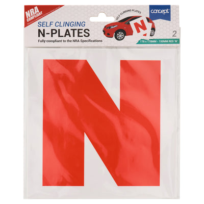 Self Clinging Novice N-Plates Set Of 2