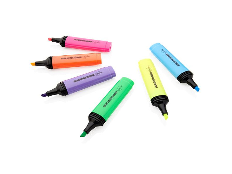 Pro:Scribe Highligher Markers - Pack of 6