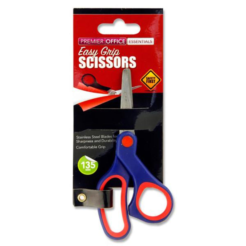 Premier Office 13.5cm Easy Grip Scissors