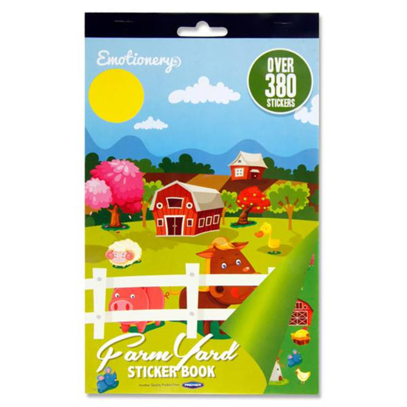 Emotionery Sticker Book - Farm Yard - 380+ Stickers