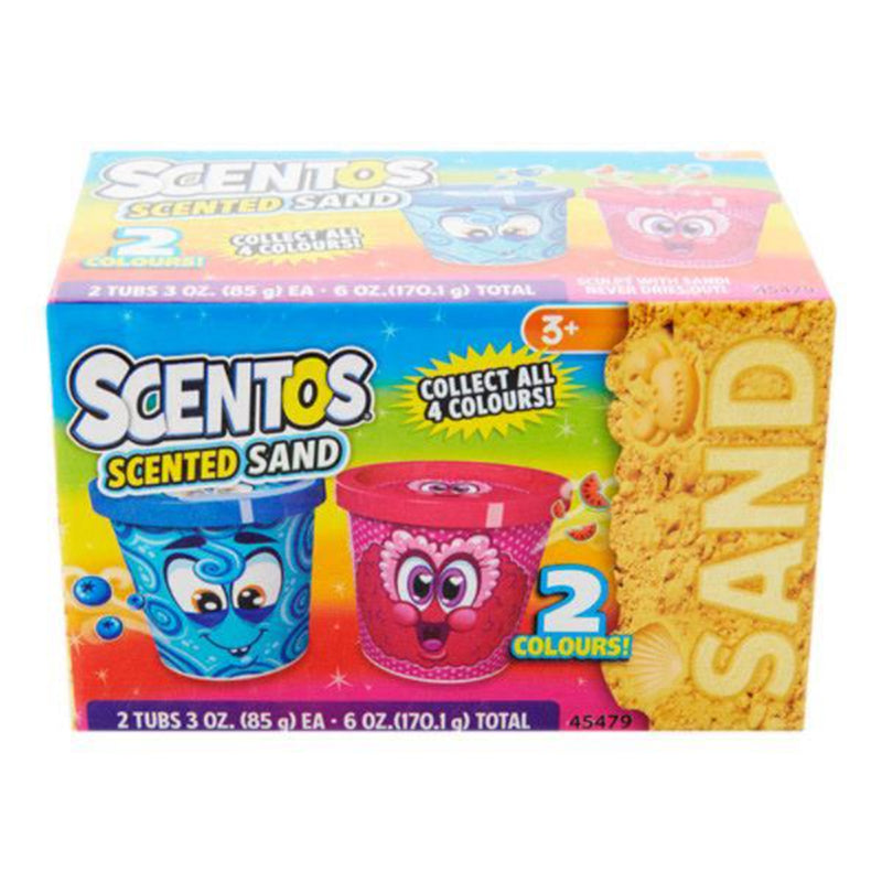 Scentos Scented Action Sand - 2x85g Tubs