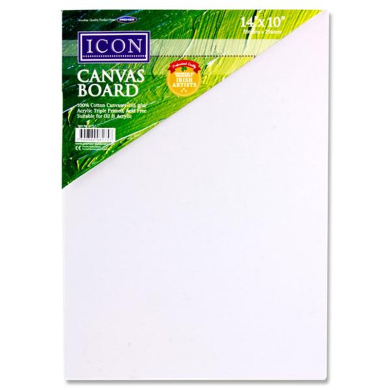 Icon Canvas Board - 365gsm - 14x10