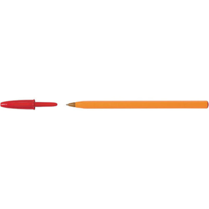 BIC Orange Original Fine Ballpoint Pen - Red